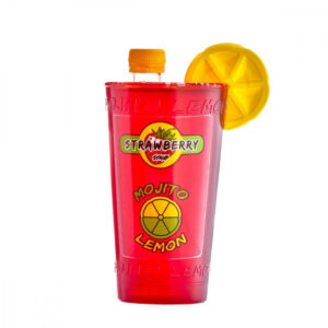 Jahodový kokteil a limonádový sirup 1L