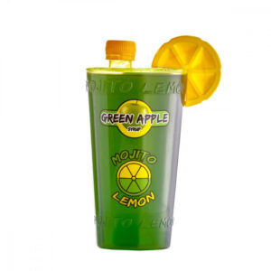 Zelené jablko kokteil a limonádový sirup 1L